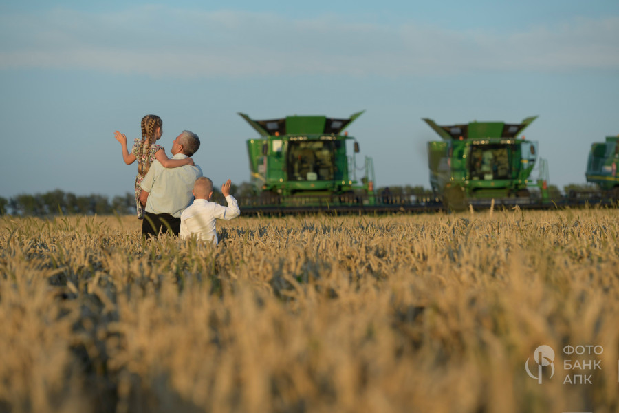 Техника в поле