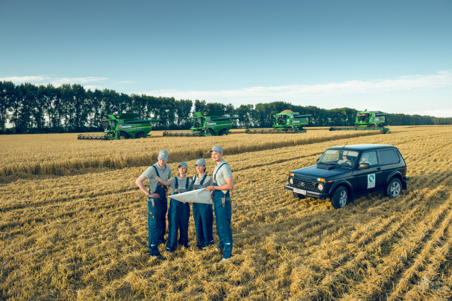 Работы в поле