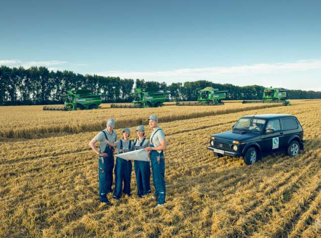 Работы в поле